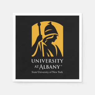 Universität Albany - Iconic-Logo Serviette