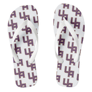 Universität Albany - Initials-Logo Flip Flops