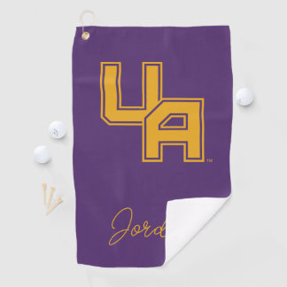 Universität Albany - Initials-Logo Golfhandtuch