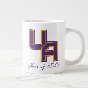 Universität Albany - Initials-Logo Jumbo-Tasse