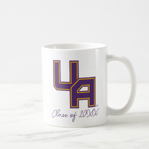 Universität Albany - Initials-Logo Kaffeetasse
