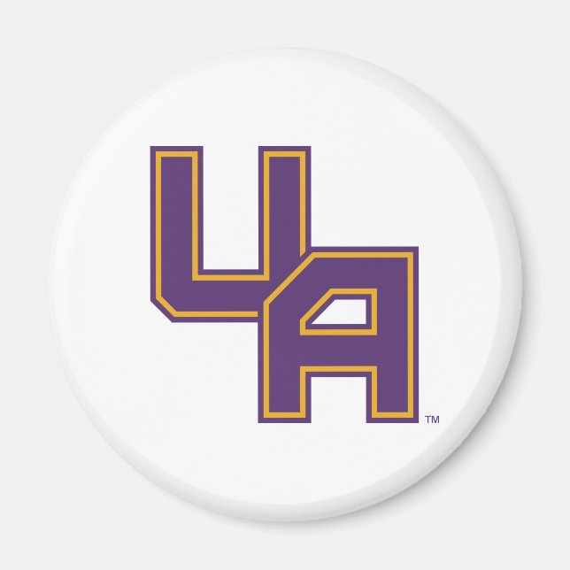 Universität Albany - Initials-Logo Magnet (Vorne)