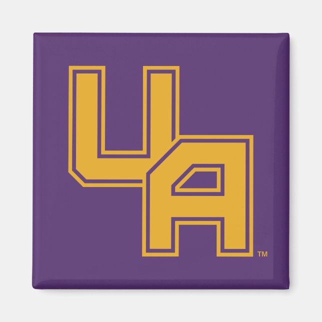 Universität Albany - Initials-Logo Magnet (Vorne)
