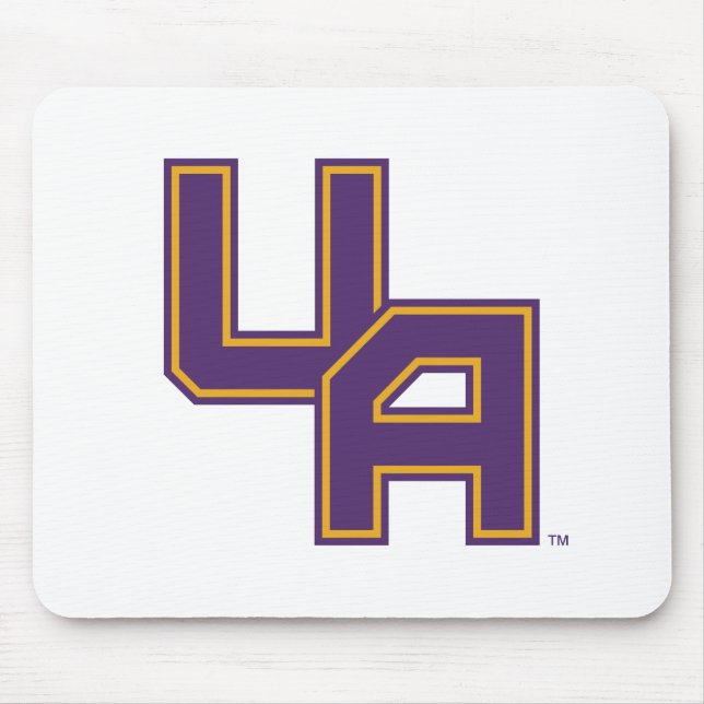 Universität Albany - Initials-Logo Mousepad (Vorne)