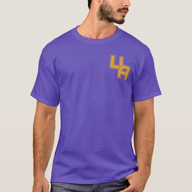 Universität Albany - Initials-Logo T-Shirt (Vorderseite)