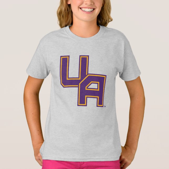 Universität Albany - Initials-Logo T-Shirt (Vorderseite)