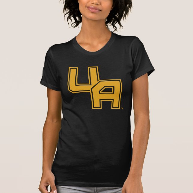 Universität Albany - Initials-Logo T-Shirt (Vorderseite)