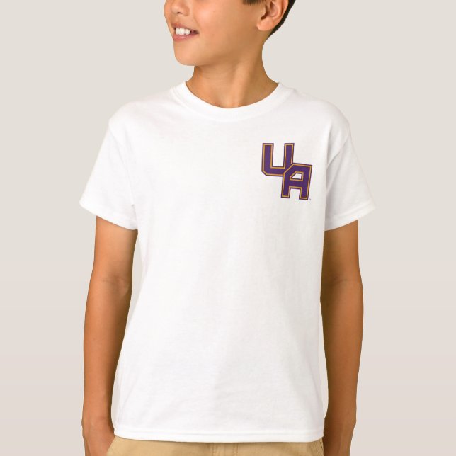 Universität Albany - Initials-Logo T-Shirt (Vorderseite)
