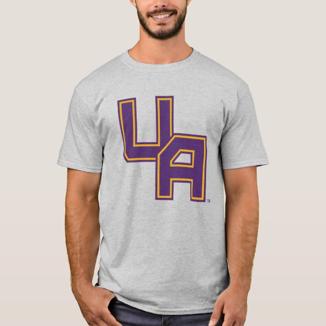 Universität Albany - Initials-Logo T-Shirt (Vorderseite)