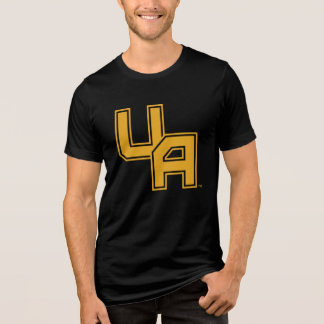 Universität Albany - Initials-Logo Tri-Blend Shirt