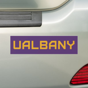 Universität Albany Wordmark Autoaufkleber
