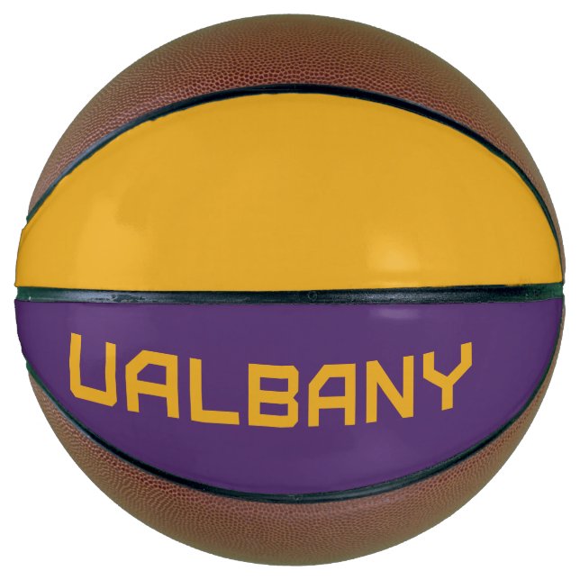Universität Albany Wordmark Basketball (Vorderseite)