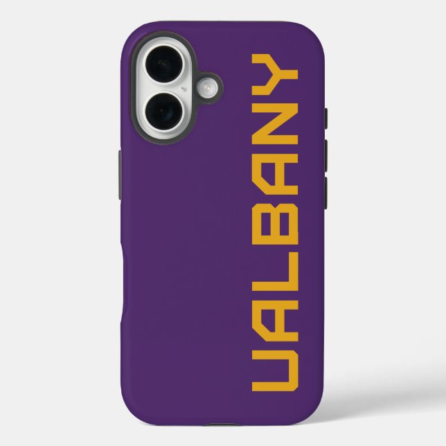 Universität Albany Wordmark Case-Mate iPhone Hülle (Rückseite)