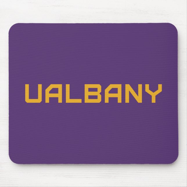 Universität Albany Wordmark Mousepad (Vorne)