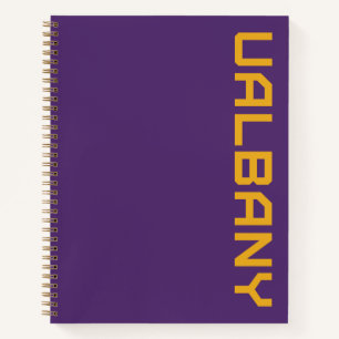 Universität Albany Wordmark Notizbuch