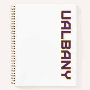 Universität Albany Wordmark Notizbuch