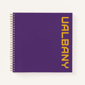 Universität Albany Wordmark Notizbuch