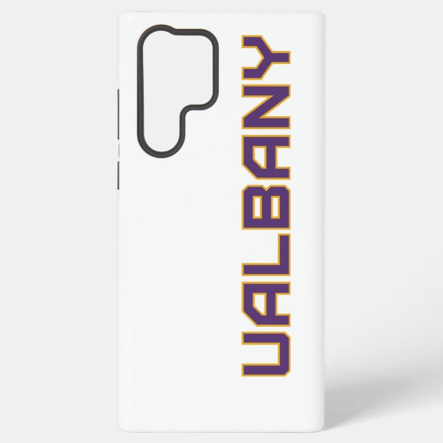 Universität Albany Wordmark Samsung Galaxy Hülle (Rückseite)
