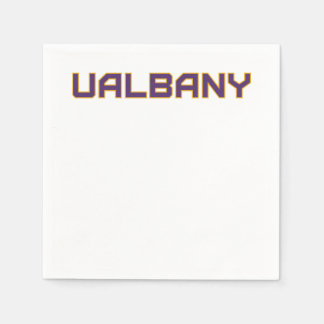 Universität Albany Wordmark Serviette