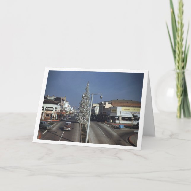 Universität Ave. Grußkarte der 1950er Jahre Karte (Vorderseite)