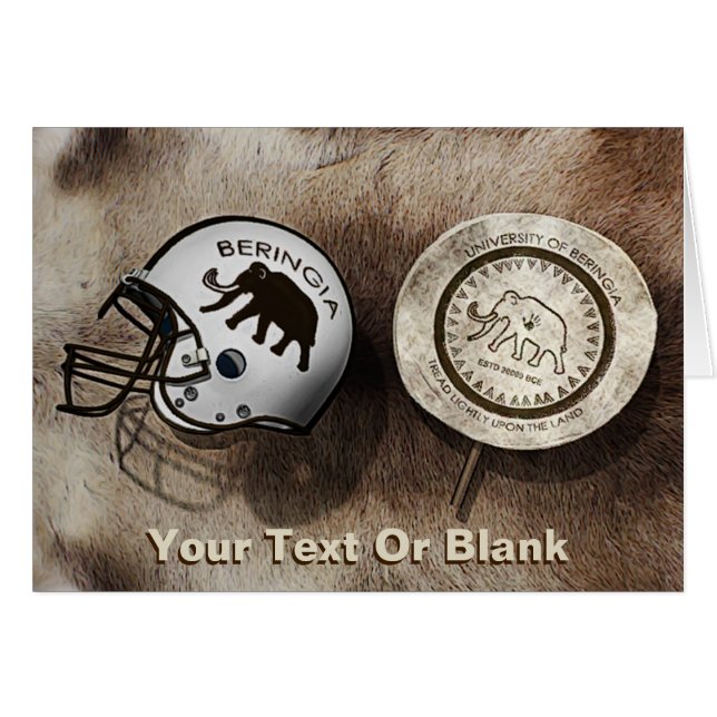 Universität Beringia Fußball (Vorderseite (Horizontal))