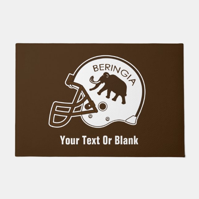 Universität Beringia Fußball Fußmatte (Vorderseite)
