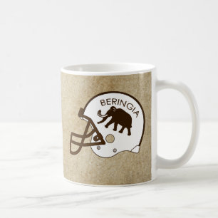 Universität Beringia Fußball Helmet Tasse