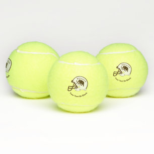 Universität Beringia Fußball Helmet Tennisbälle