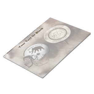 Universität Beringia Fußball Notizblock