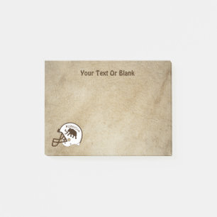 Universität Beringia Fußball Post-it Klebezettel