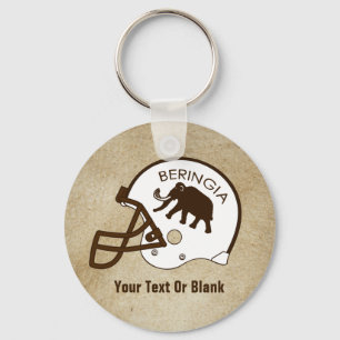Universität Beringia Fußball Schlüsselanhänger