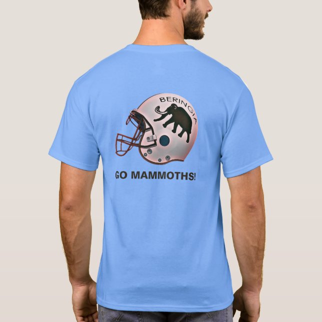 Universität Beringia Fußball T-Shirt (Rückseite)