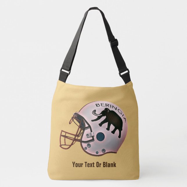 Universität Beringia Fußball Tragetaschen Mit Langen Trägern (Vorderseite)