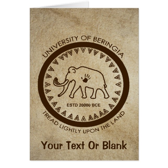 Universität Beringia Mammoth (Vorne)