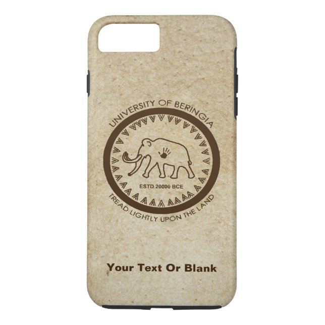 Universität Beringia Mammoth Case-Mate iPhone Hülle (Rückseite)