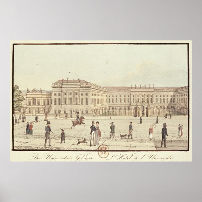 Universität Berlin, Berlin Poster (Vorne)