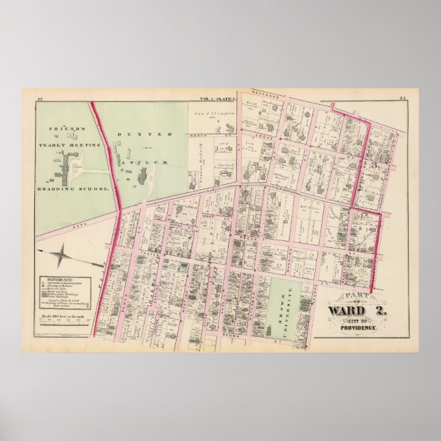 Universität Brown Poster (Vorne)