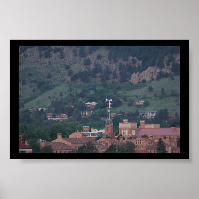 Universität Colorado in Boulder Poster (Vorne)