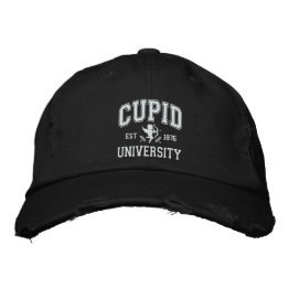 Universität Cupid Bestickte Baseballkappe
