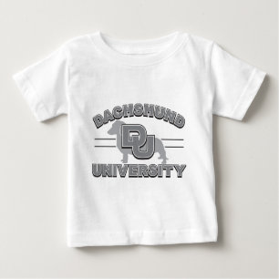 Universität Dackel Baby T-shirt