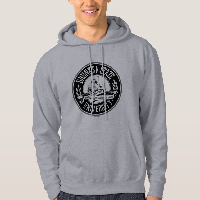 Universität Drunken Staat Hoodie (Vorderseite)