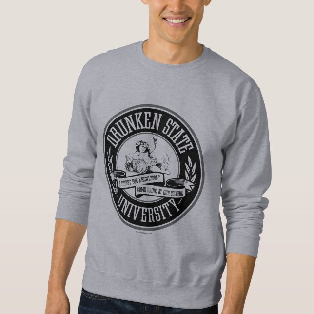 Universität Drunken Staat Sweatshirt (Vorderseite)