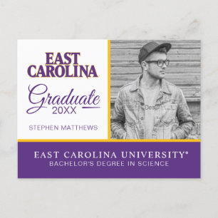 Universität East Carolina   East Carolina Ankündigungspostkarte