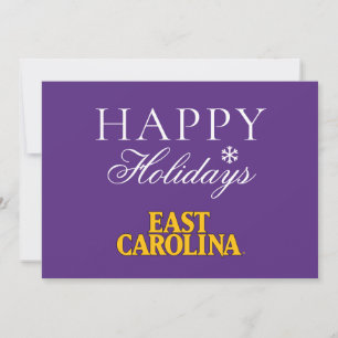 Universität East Carolina   East Carolina Feiertagskarte