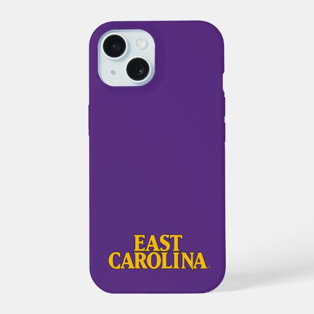 Universität East Carolina | East Carolina iPhone 15 Hülle (Rückseite)