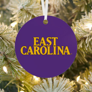 Universität East Carolina East Carolina Ornament Aus Metall