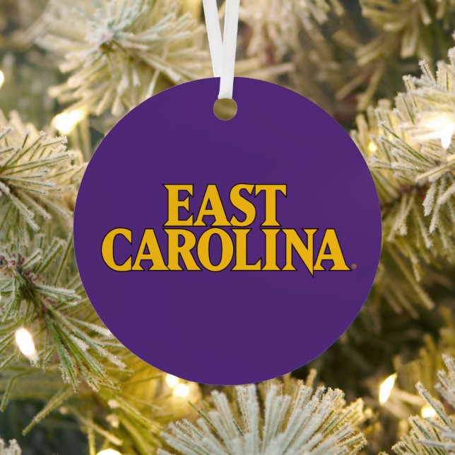 Universität East Carolina | East Carolina Ornament Aus Metall (InSitu)