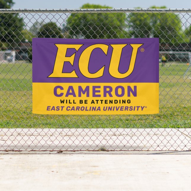 Universität East Carolina | ECU-Logo Banner (Insitu)