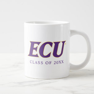 Universität East Carolina ECU-Logo Jumbo-Tasse