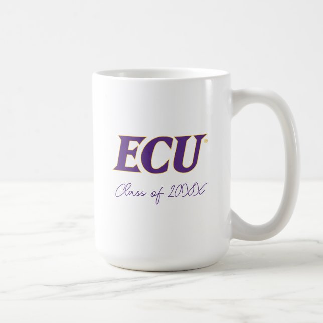 Universität East Carolina | ECU-Logo Kaffeetasse (Rechts)
